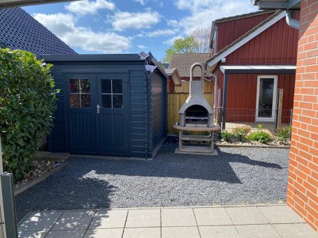 Frontansicht Ferienhaus