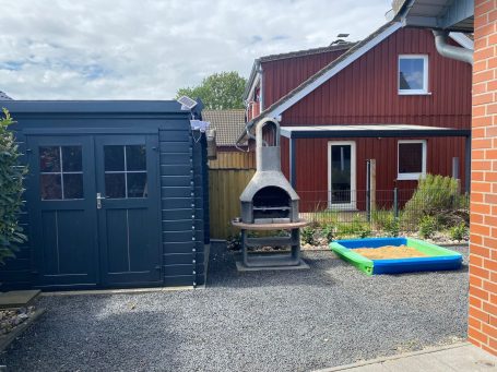 Frontansicht Ferienhaus